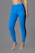 High Waist Comfy Stripe Blue Cobalt - leggings deportivos