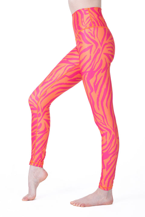 The Legend Pink Zebra - leggings deportivos